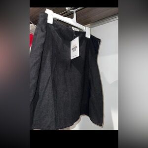 Princess Polly black mini skirt